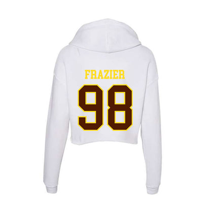 Western Michigan - NCAA Football : Dakari Frazier - Women's Crop Fleece Hoodie-1