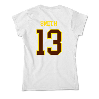 Western Michigan - NCAA Men's Soccer : Liam Smith - Soft Style Women’s T-Shirt-1