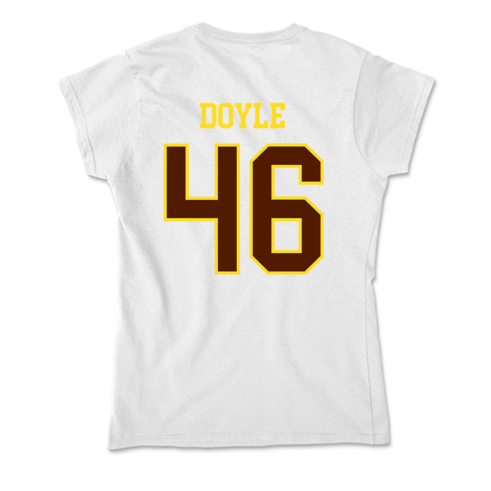 Western Michigan - NCAA Football : Drew Doyle - Soft Style Women’s T-Shirt-1