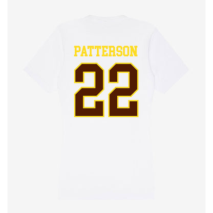 Western Michigan - NCAA Football : Camari Patterson - Women's V-Neck T-Shirt-1