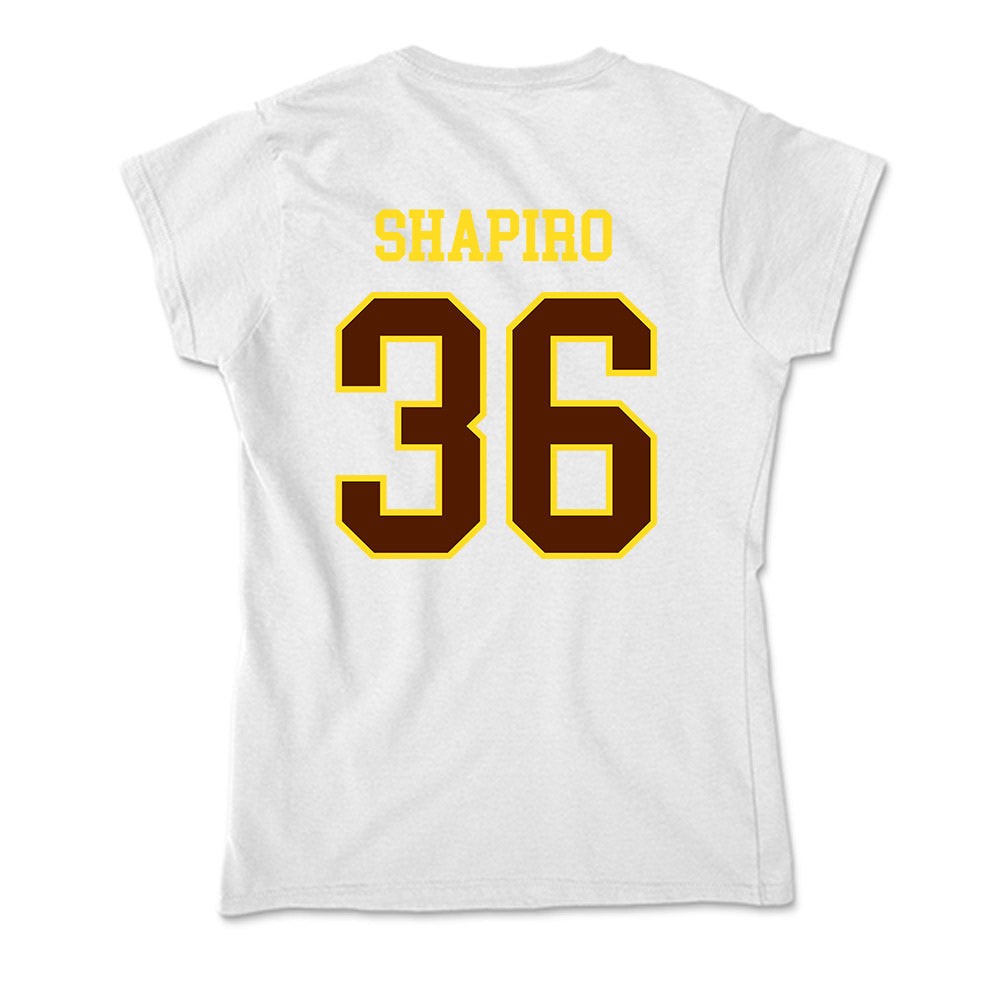Western Michigan - NCAA Baseball : Evan Shapiro - Soft Style Women’s T-Shirt-1