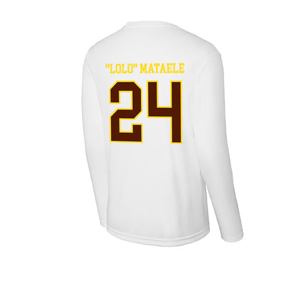 Western Michigan - NCAA Football : Ofa "Lolo" Mataele - Activewear Long Sleeve T-Shirt-1