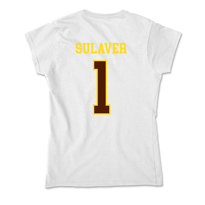 Western Michigan - NCAA Women's Soccer : Reagan Sulaver - Soft Style Women’s T-Shirt-1