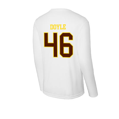 Western Michigan - NCAA Football : Drew Doyle - Activewear Long Sleeve T-Shirt-1