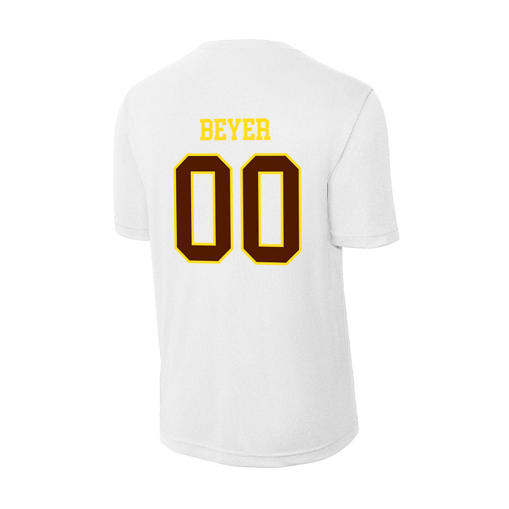 Western Michigan - NCAA Baseball : Mitchell Beyer - Activewear T-Shirt-1