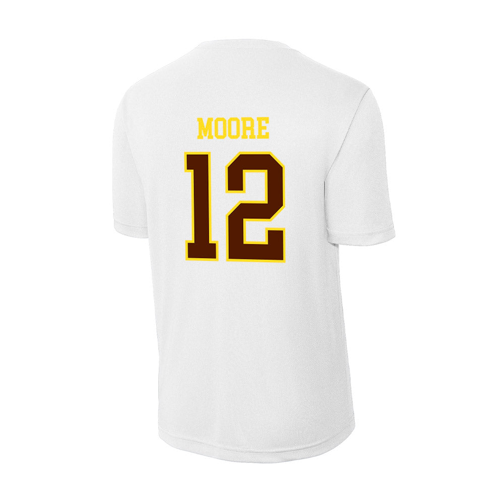 Western Michigan - NCAA Football : Dillon Moore - Activewear T-Shirt-1