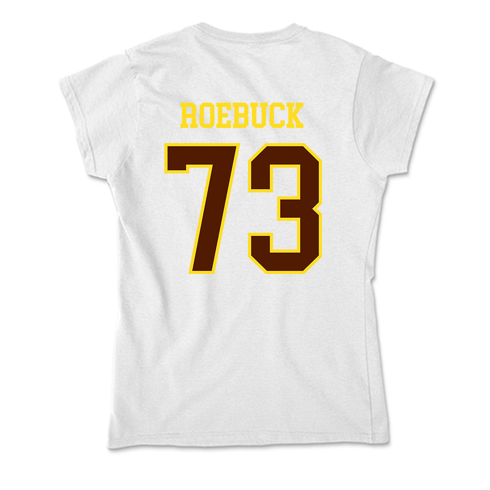 Western Michigan - NCAA Football : Ben Roebuck - Soft Style Women’s T-Shirt-1