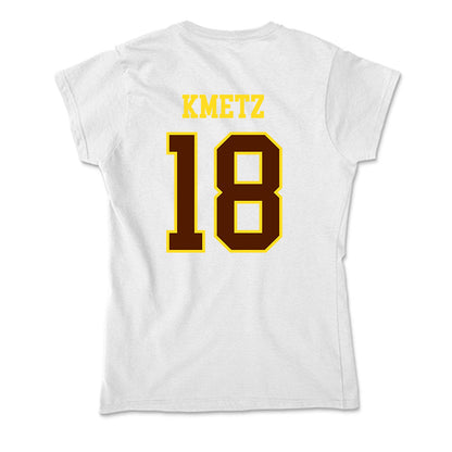 Western Michigan - NCAA Women's Volleyball : Madison Kmetz - Soft Style Women’s T-Shirt-1