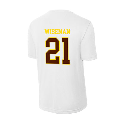Western Michigan - NCAA Women's Basketball : Faith Wiseman - Activewear T-Shirt-1