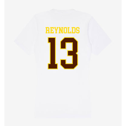 Western Michigan - NCAA Football : Mason Reynolds - Women's V-Neck T-Shirt-1