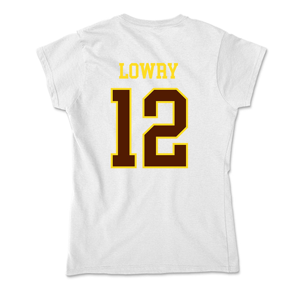 Western Michigan - NCAA Football : Broc Lowry - Soft Style Women’s T-Shirt-1