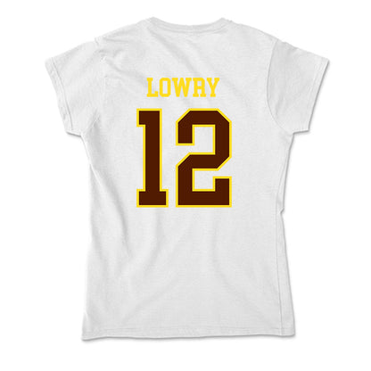 Western Michigan - NCAA Football : Broc Lowry - Soft Style Women’s T-Shirt-1