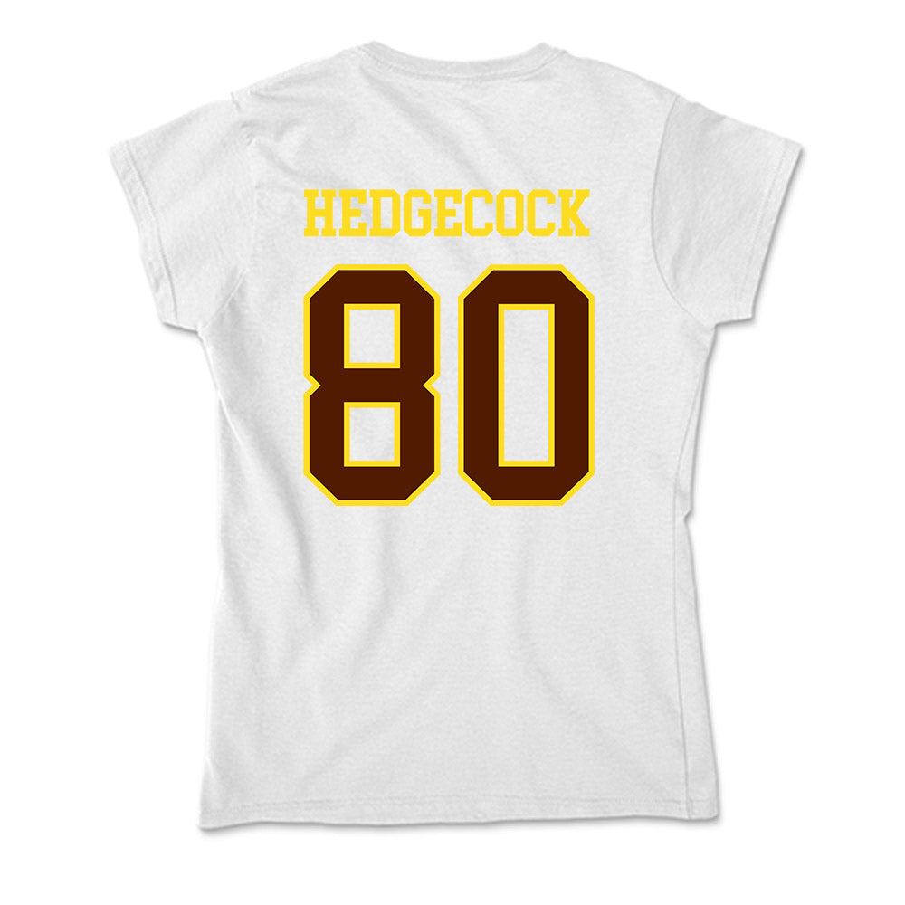 Western Michigan - NCAA Football : Cameron Hedgecock - Soft Style Women’s T-Shirt-1