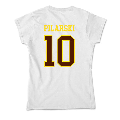 Western Michigan - NCAA Baseball : Mason Pilarski - Soft Style Women’s T-Shirt-1
