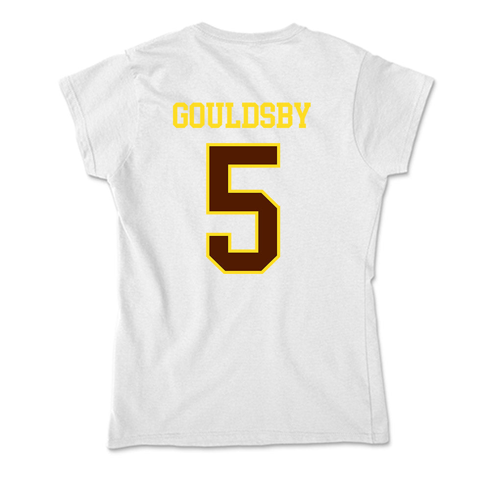 Western Michigan - NCAA Football : Kordell Gouldsby - Soft Style Women’s T-Shirt-1