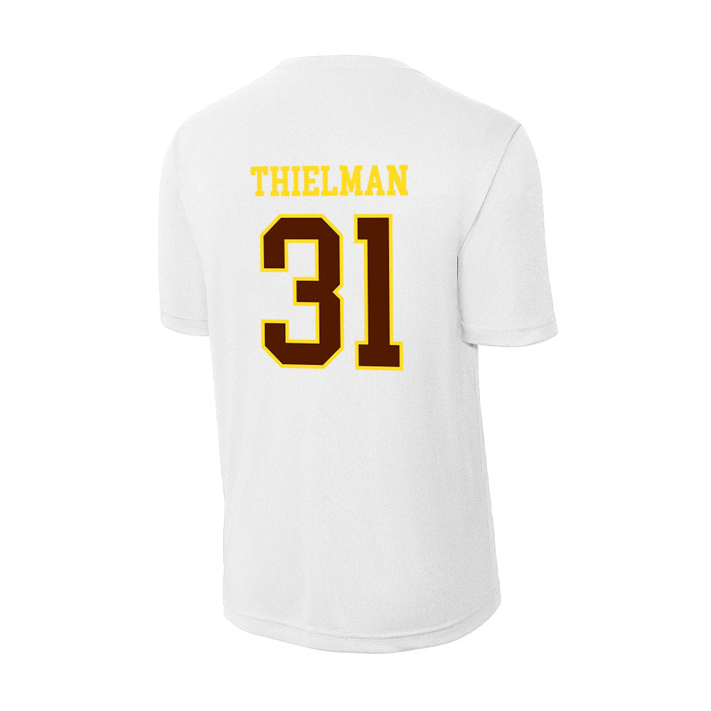 Western Michigan - NCAA Baseball : Avery Thielman - Activewear T-Shirt-1