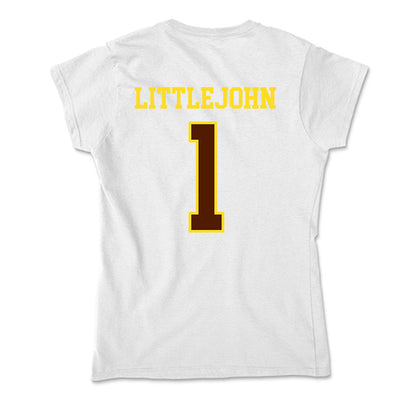 Western Michigan - NCAA Football : Emazon Littlejohn - Soft Style Women’s T-Shirt-1