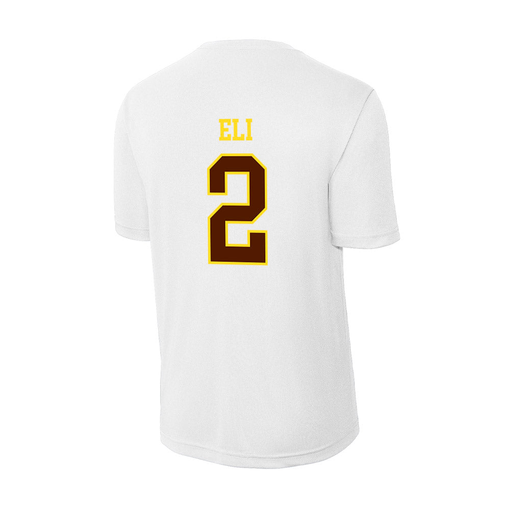 Western Michigan - NCAA Men's Basketball : Joshua Eli - Activewear T-Shirt-1