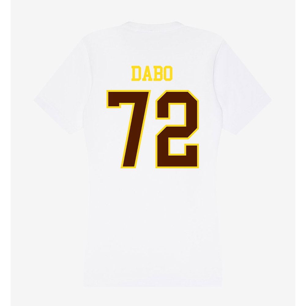 Western Michigan - NCAA Football : Gavin Dabo - Women's V-Neck T-Shirt-1