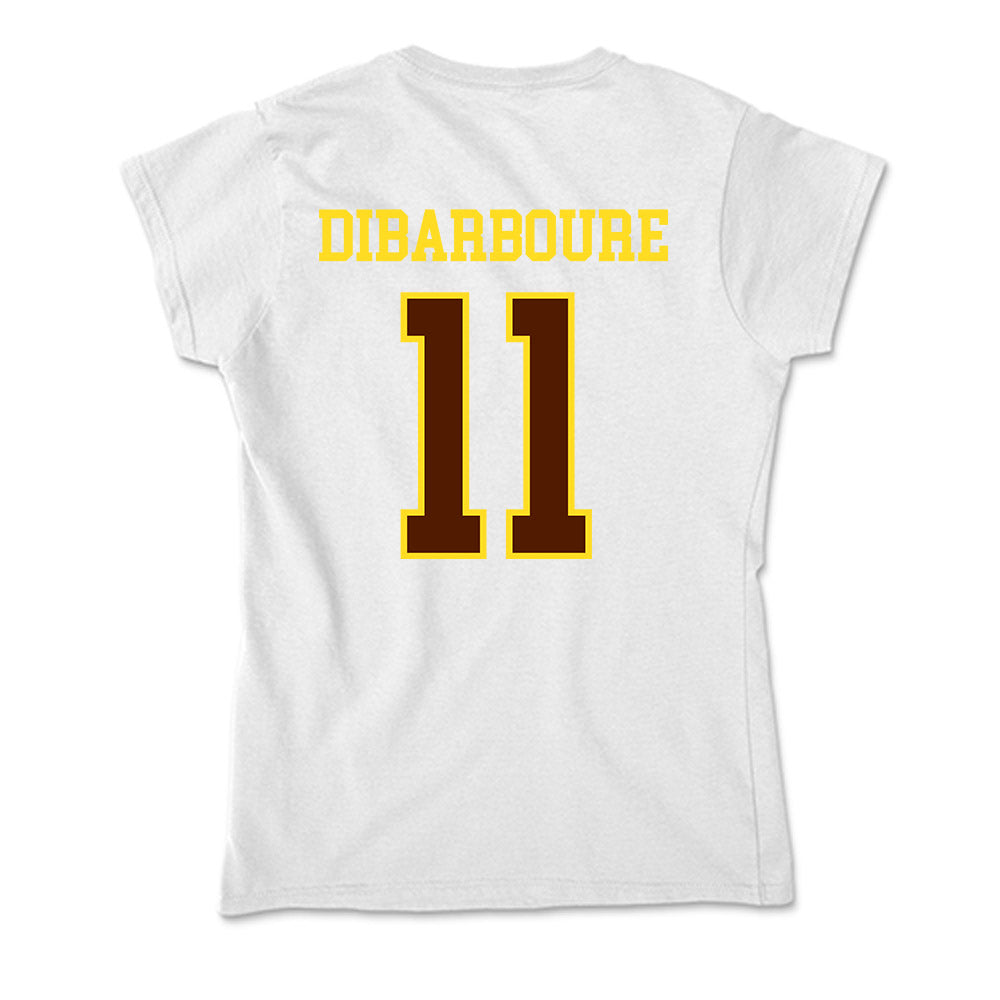 Western Michigan - NCAA Women's Basketball : Emma Dibarboure - Soft Style Women’s T-Shirt-1
