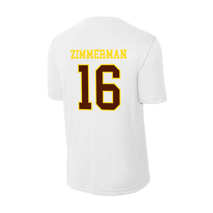 Western Michigan - NCAA Women's Volleyball : Briawna Zimmerman - Activewear T-Shirt-1