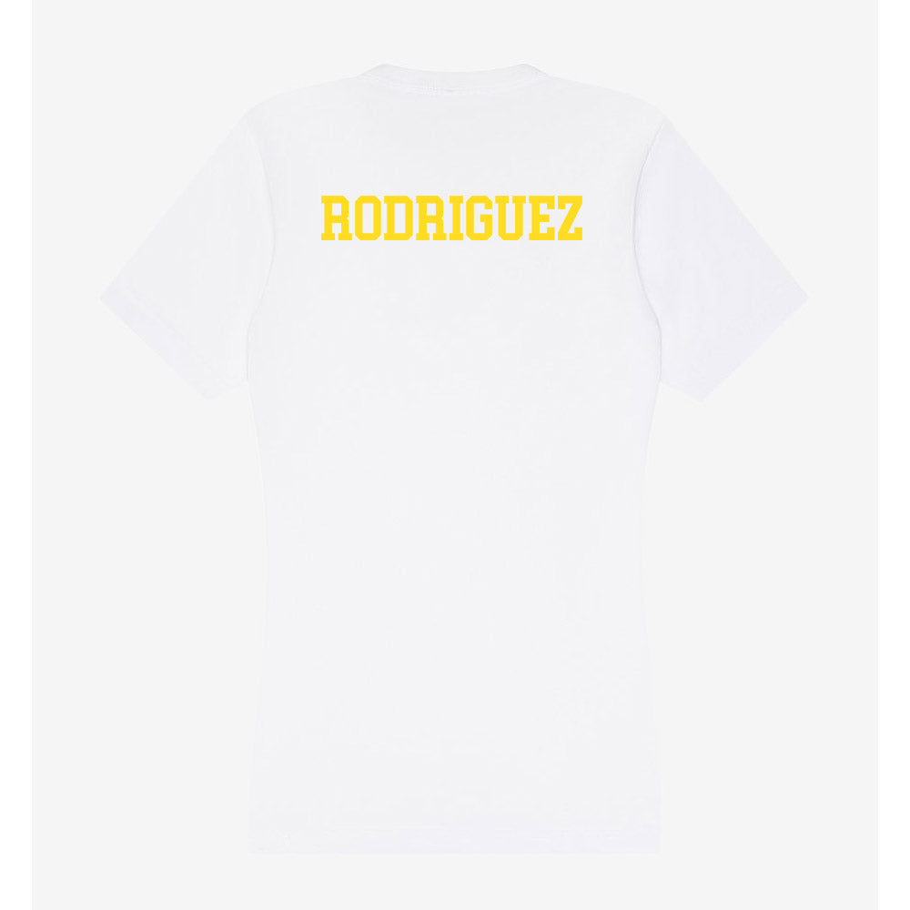 Western Michigan - NCAA Women's Basketball : Vanessa Rodriguez - Women's V-Neck T-Shirt-1