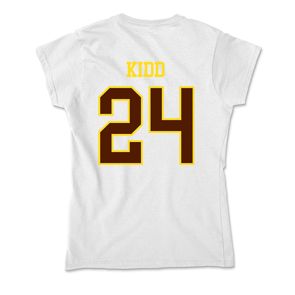 Western Michigan - NCAA Baseball : Ricky Kidd - Soft Style Women’s T-Shirt-1