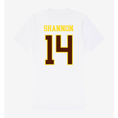 Western Michigan - NCAA Men's Soccer : Christian Shannon - Women's V-Neck T-Shirt-1