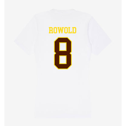 Western Michigan - NCAA Baseball : Jacob Rowold - Women's V-Neck T-Shirt-1