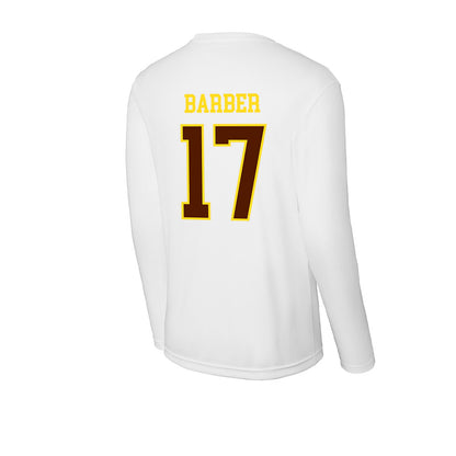 Western Michigan - NCAA Football : Camron Barber - Activewear Long Sleeve T-Shirt-1