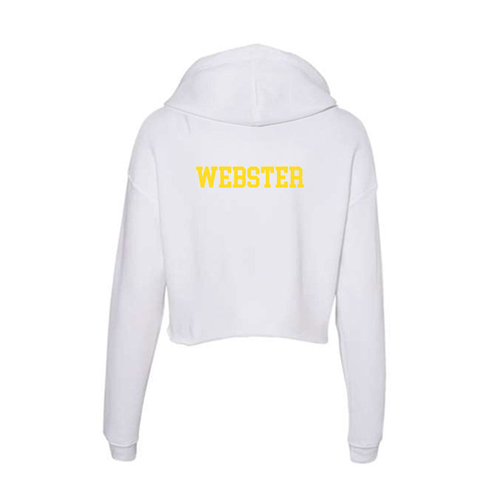 Western Michigan - NCAA Women's Gymnastics : Kyler Webster - Women's Crop Fleece Hoodie-1