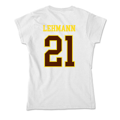 Western Michigan - NCAA Baseball : Adam Lehmann - Soft Style Women’s T-Shirt-1