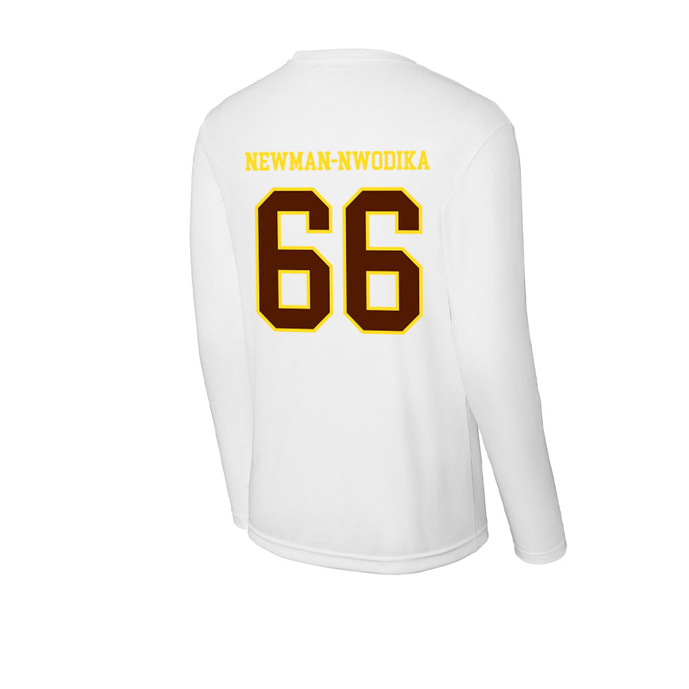 Western Michigan - NCAA Football : Munachimdinanma Newman-Nwodika - Activewear Long Sleeve T-Shirt-1