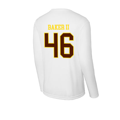 Western Michigan - NCAA Football : Max Baker II - Activewear Long Sleeve T-Shirt-1