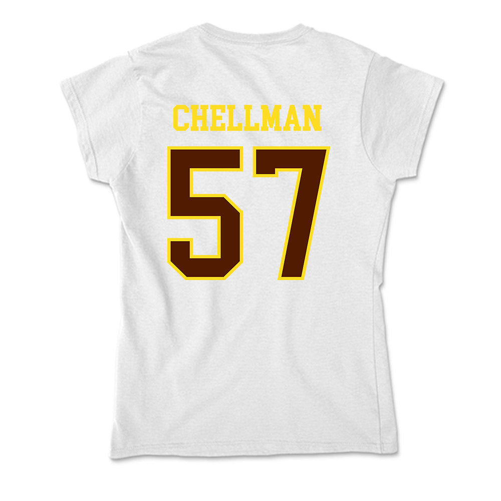 Western Michigan - NCAA Football : Jake Chellman - Soft Style Women’s T-Shirt-1