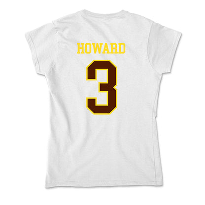 Western Michigan - NCAA Baseball : Drew Howard - Soft Style Women’s T-Shirt-1