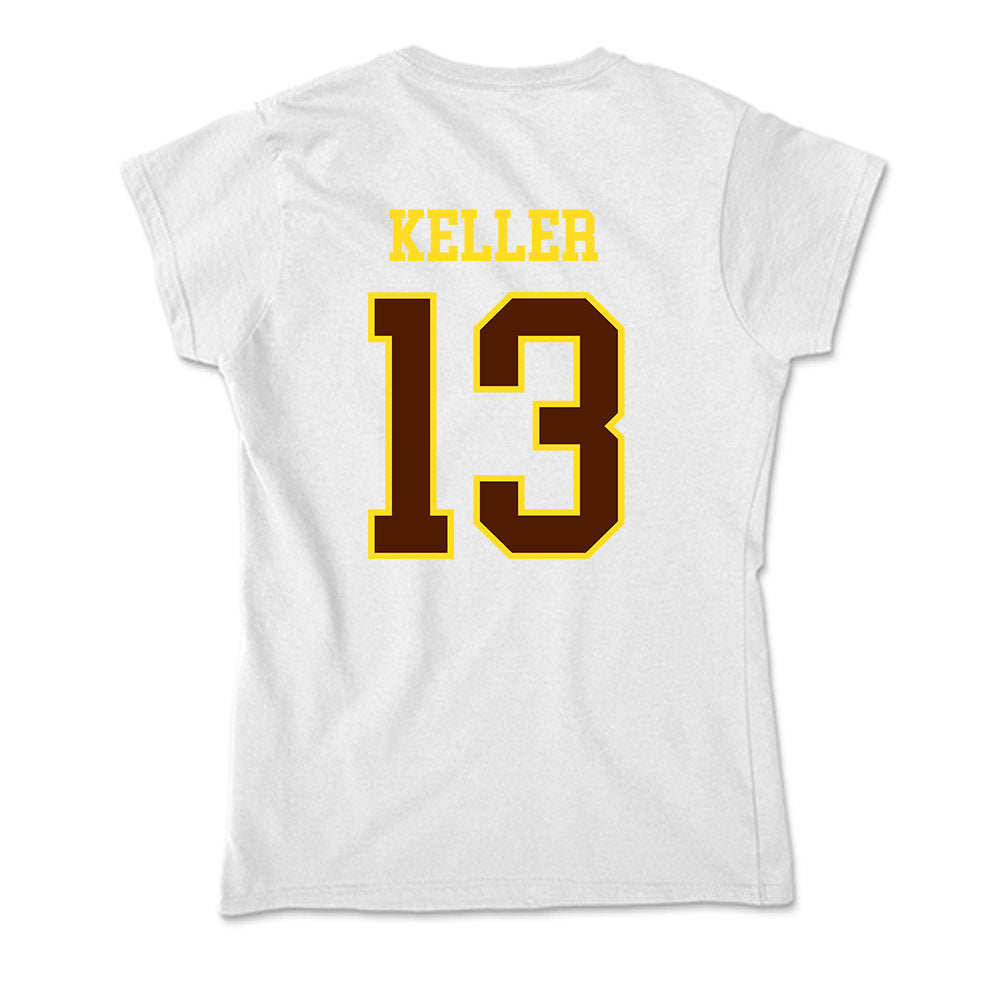 Western Michigan - NCAA Men's Ice Hockey : Jordan Keller - Soft Style Women’s T-Shirt-1
