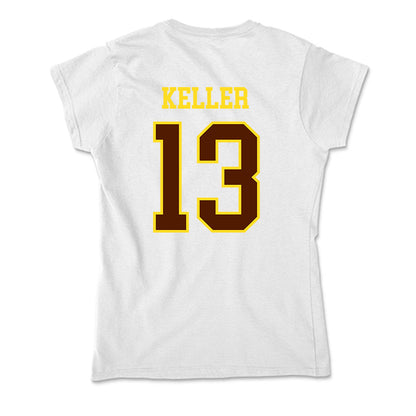 Western Michigan - NCAA Men's Ice Hockey : Jordan Keller - Soft Style Women’s T-Shirt-1