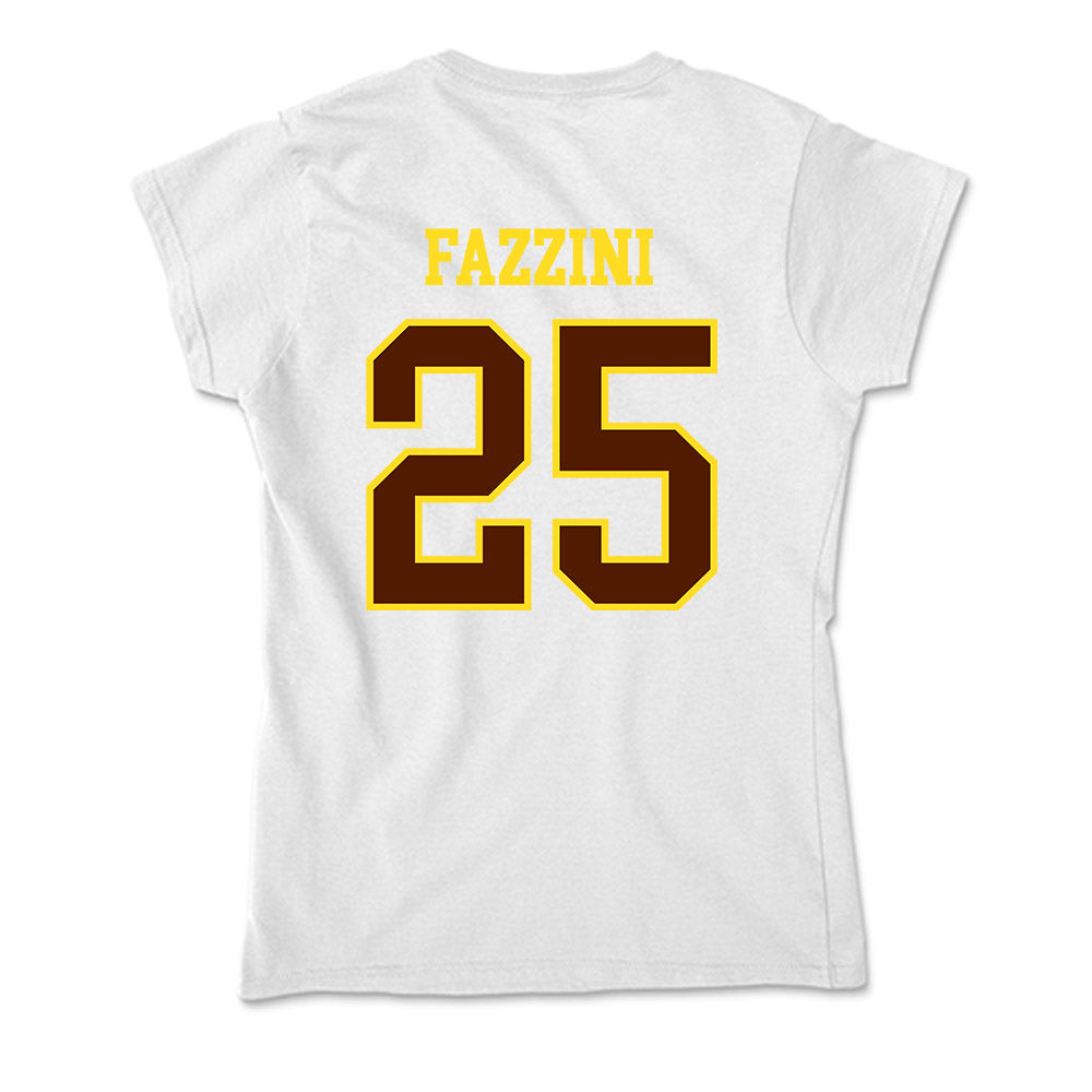 Western Michigan - NCAA Softball : Casey Fazzini - Soft Style Women’s T-Shirt-1