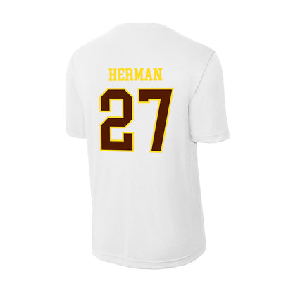 Western Michigan - NCAA Softball : Hannah Herman - Activewear T-Shirt-1