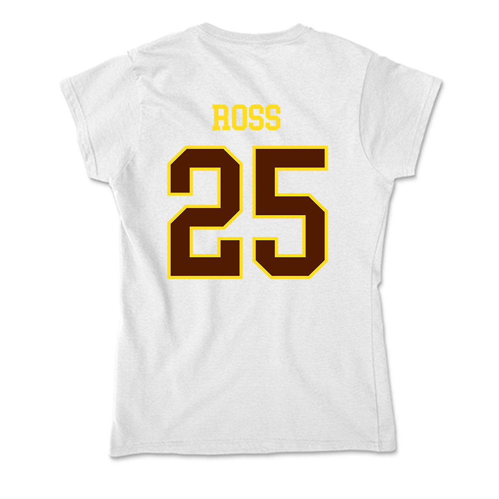 Western Michigan - NCAA Baseball : Jake Ross - Soft Style Women’s T-Shirt-1