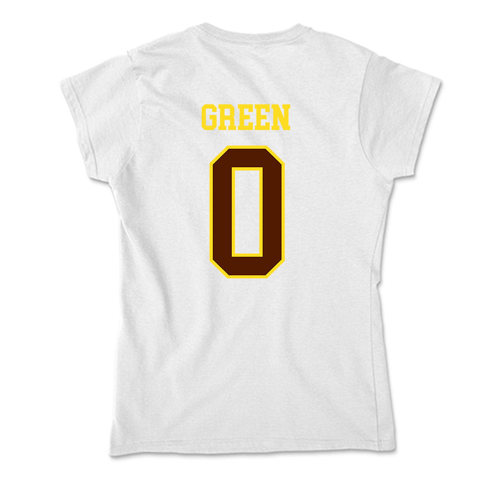 Western Michigan - NCAA Football : AJ Green - Soft Style Women’s T-Shirt-1
