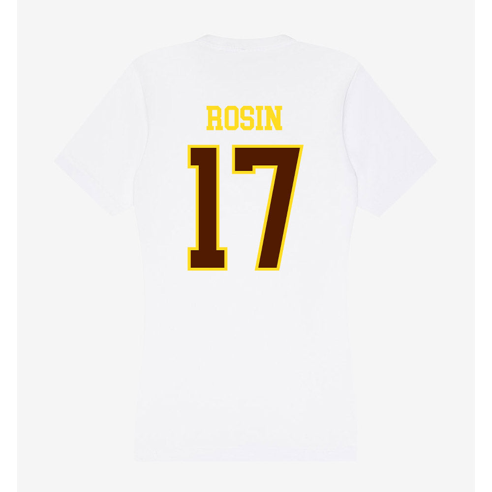 Western Michigan - NCAA Men's Soccer : Alex Rosin - Women's V-Neck T-Shirt-1