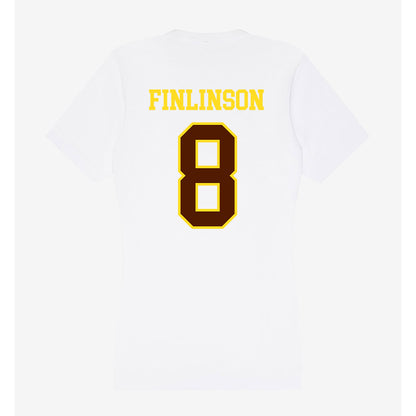 Western Michigan - NCAA Men's Basketball : Isaac Finlinson - Women's V-Neck T-Shirt-1