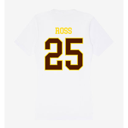 Western Michigan - NCAA Baseball : Jake Ross - Women's V-Neck T-Shirt-1