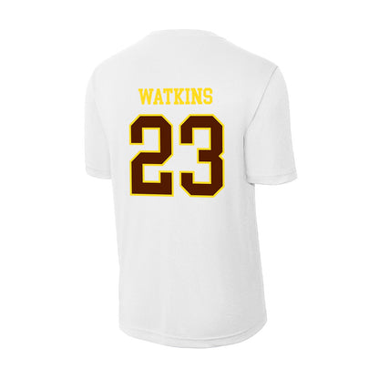 Western Michigan - NCAA Men's Basketball : DeAaron Watkins - Activewear T-Shirt-1