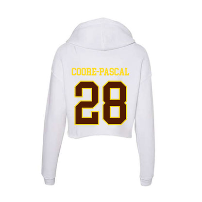 Western Michigan - NCAA Women's Soccer : Mikayla Coore-Pascal - Women's Crop Fleece Hoodie-1