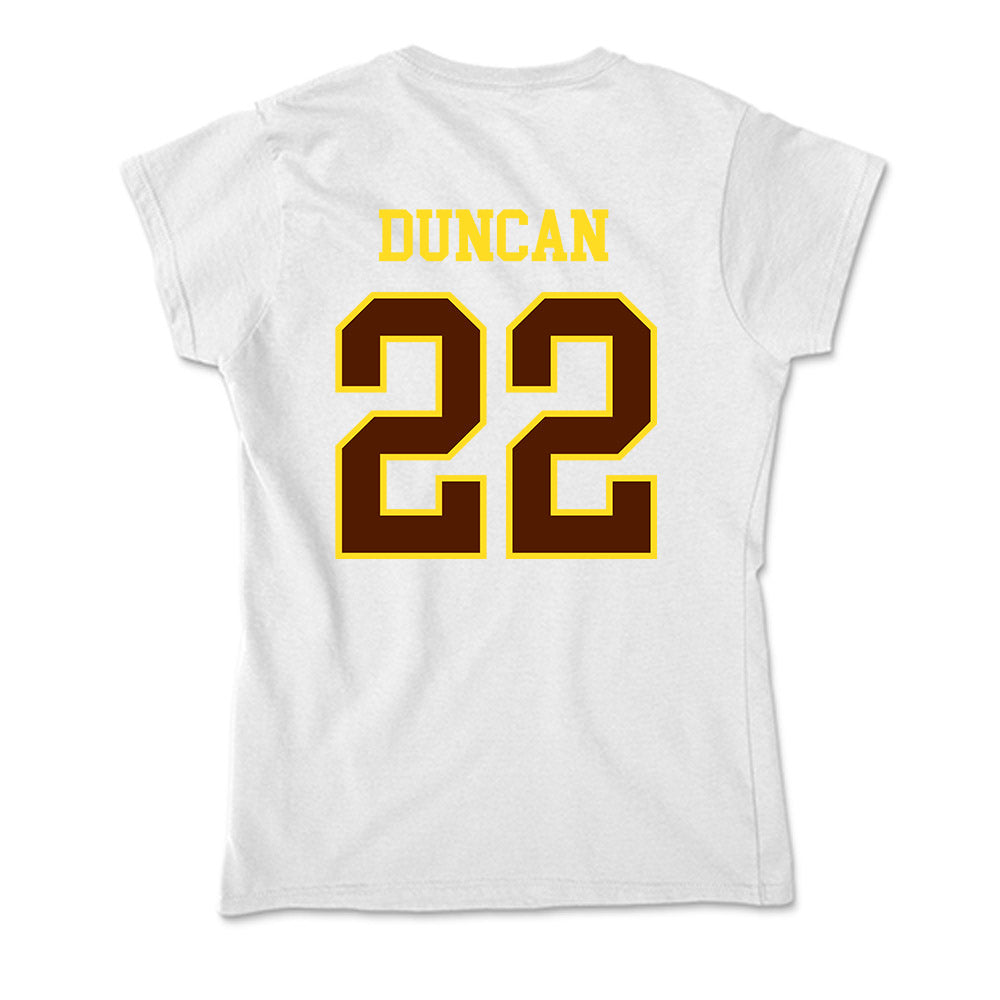 Western Michigan - NCAA Softball : Bella Duncan - Soft Style Women’s T-Shirt-1