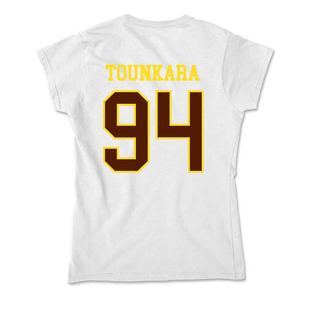 Western Michigan - NCAA Football : Ahmed Tounkara - Soft Style Women’s T-Shirt-1