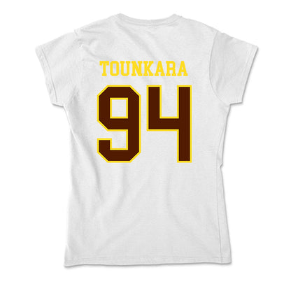 Western Michigan - NCAA Football : Ahmed Tounkara - Soft Style Women’s T-Shirt-1
